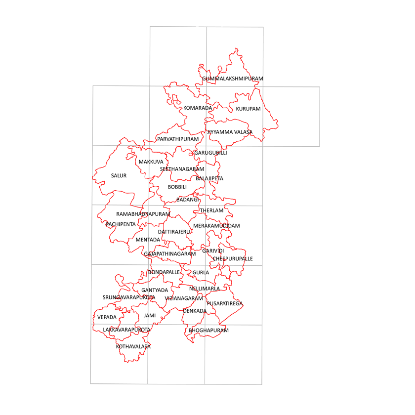 Storm surge inundation map for cyclone with wind speed